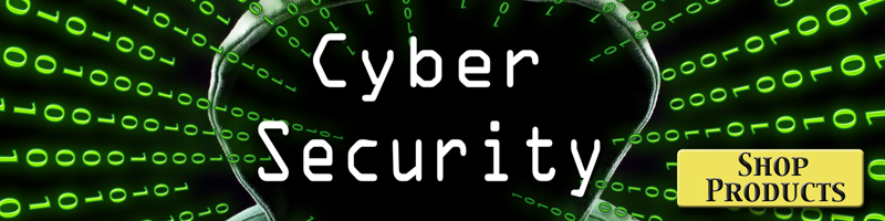 Shop promotional products related to cyber security. 